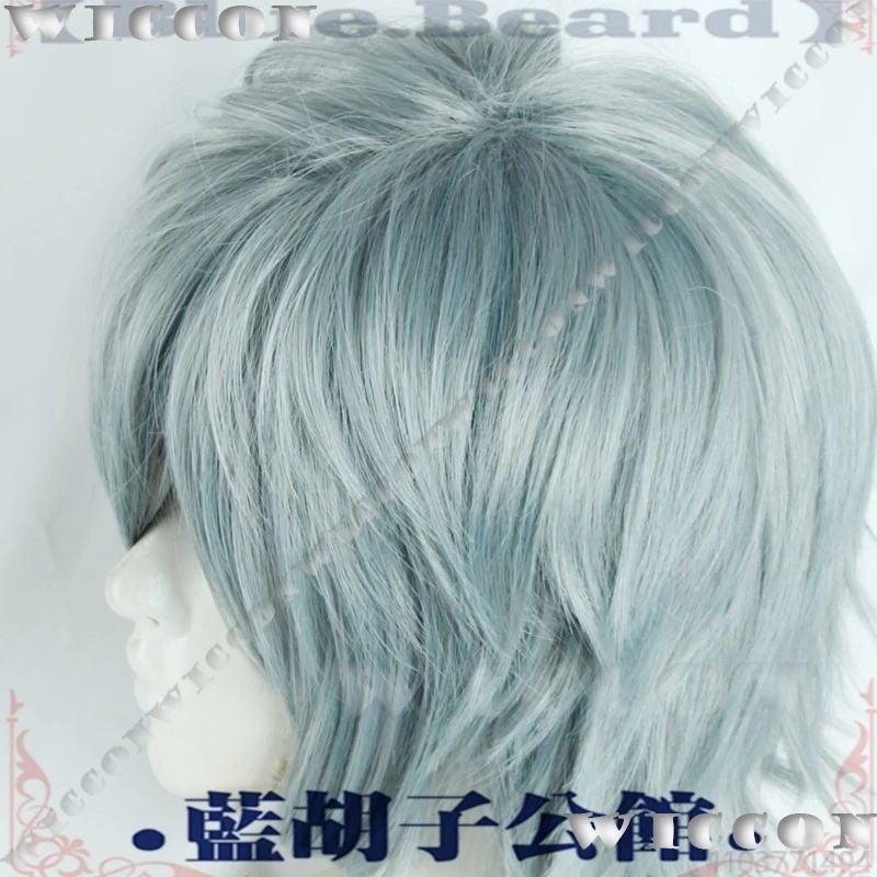 Anime Cosplay Blue Hair - c;4\g,6'h.9/c;4\g,6'h.9/ティル・アニメ・エイリアン・ステージR6 キュア コスプレ ブルーグリーン グレー ウィッグ