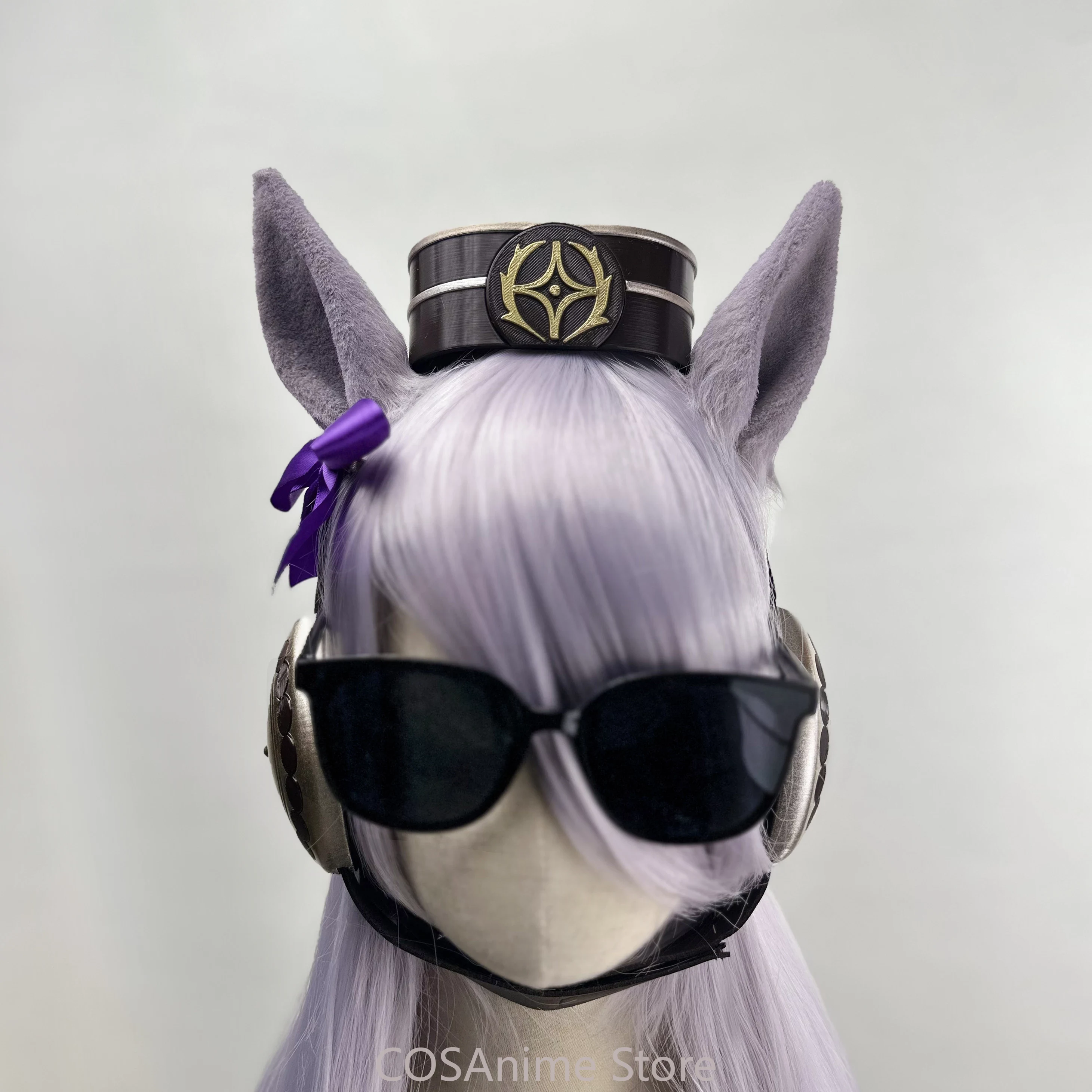 Anime Cosplay Ladies - プリティーダービーゴールドシップアニメゲームコスプレ耳動物耳コスプレ小道具帽子ヘアバンドヘアピンロールプレイハロウィンギフト