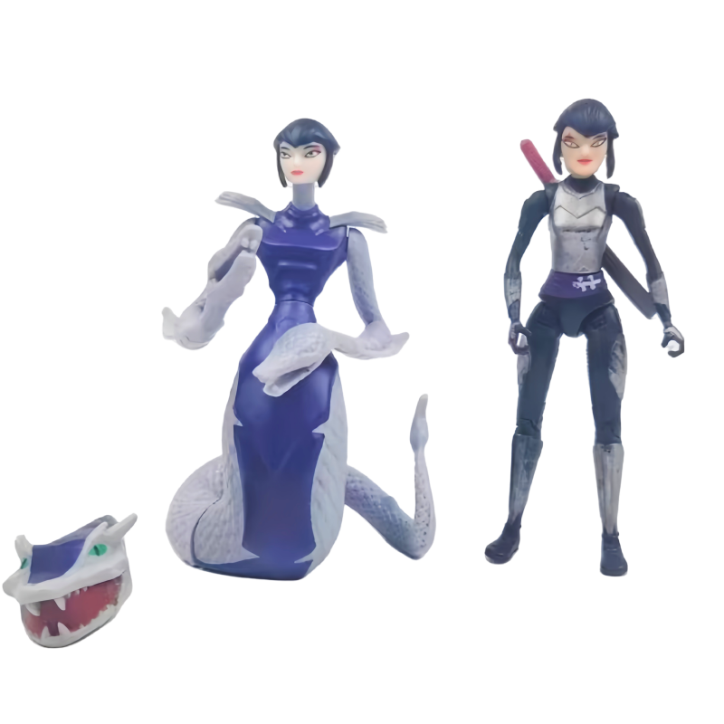 Anime Cosplay Idea - カメ アクションフィギュア - カライ・ザ・フットクラン ハンドヘルド アニメ
