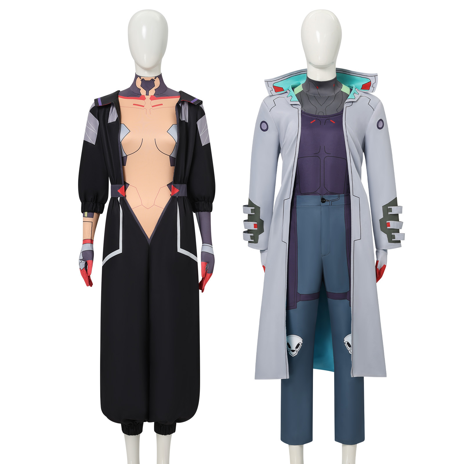 タリア・ヤンとウィーク・キングスリーのコスプレ衣装。サイバー - Anime Cosplay Couple のレビューと価格