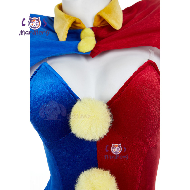 アニメアメージングジョーカーガールデジタルサーカスポムニコス - Anime Cosplay Jumpsuit のレビューと価格