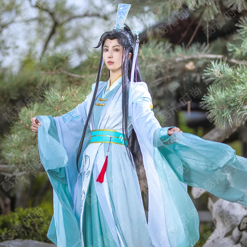 シーシンシュアン コスプレ衣装 風師娘 漢服 アニメ 天官賜 - Anime Cosplay Ladies のレビューと価格