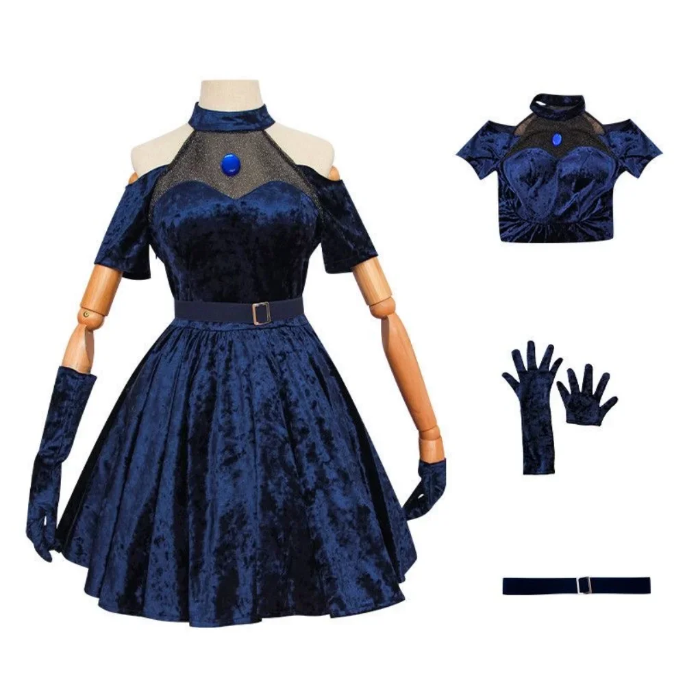 2026 ミジコスプレ衣装アニメエイリアンステージコスプレ衣 - Anime Cosplay Blue Hair のレビューと価格