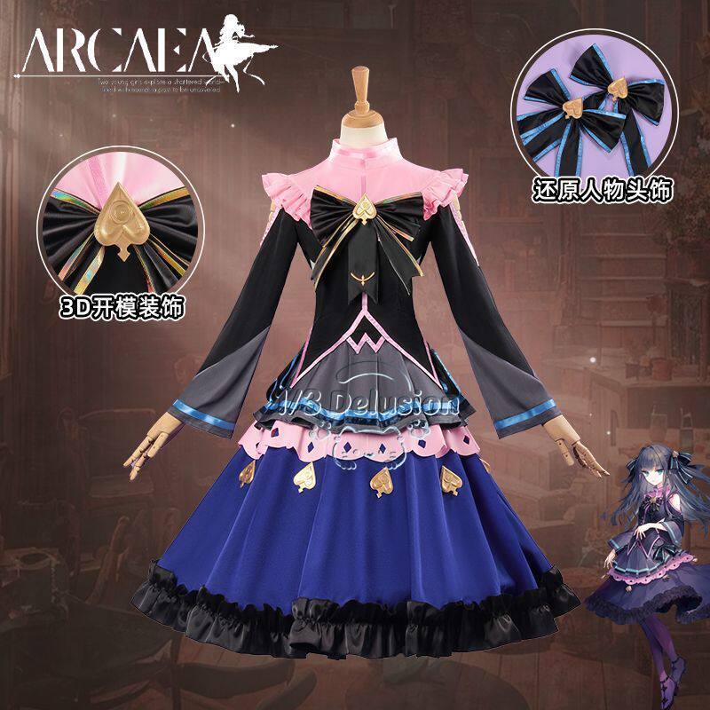 Arcaea Tairitsu イニシャルコンフリクトロリー - Anime Cosplay Ladies のレビューと価格