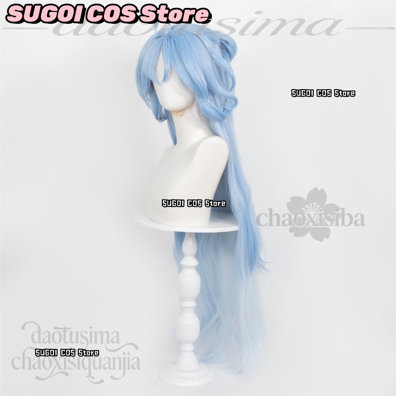 C921アニメゲーム「Wuthering Waves」のコス - Anime Cosplay Blue Hair のレビューと価格