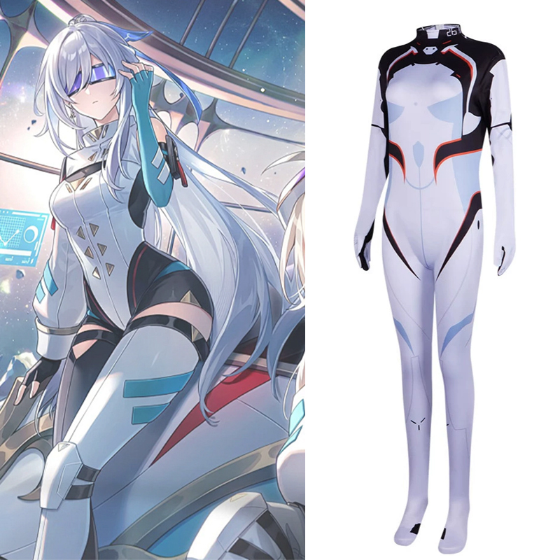 アニメ Honkai スターレールコスプレホタル戦闘ジャンプ - Anime Cosplay Jumpsuit のレビューと価格