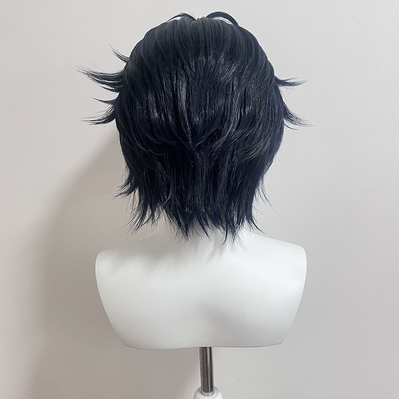 【スタイリング済みウィッグ】朝巴春馬 コスプレウィッグ ZZ - Anime Cosplay Blue Hair のレビューと価格