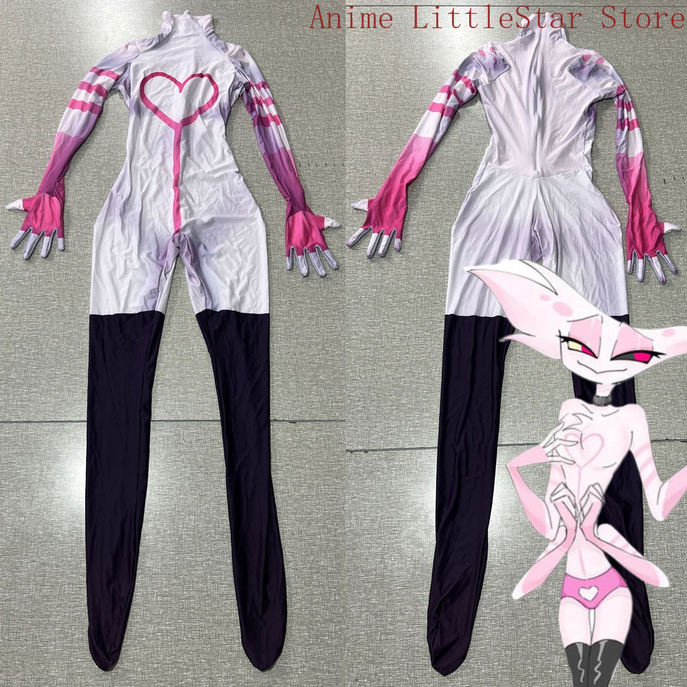 アニメ「エンジェルダスト」のコスプレ衣装、コミックコンでのパ - Anime Cosplay Jumpsuit のレビューと価格