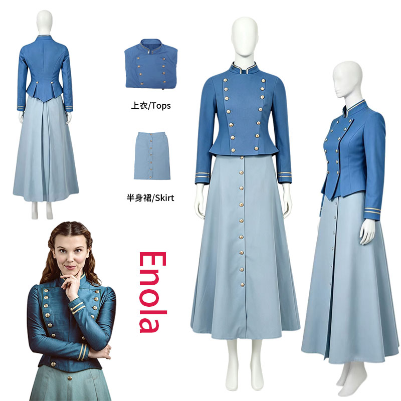 WHH ムービー エノラ コスプレコスチューム ホームズ 女 - Anime Cosplay Ladies のレビューと価格