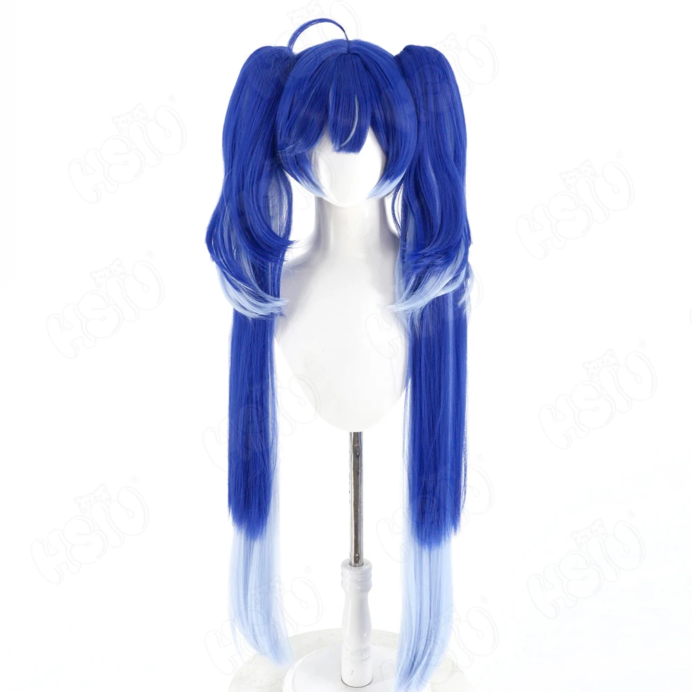 ゲーム「Wuthering Waves」のイウノのコスプレ用 - Anime Cosplay Blue Hair のレビューと価格